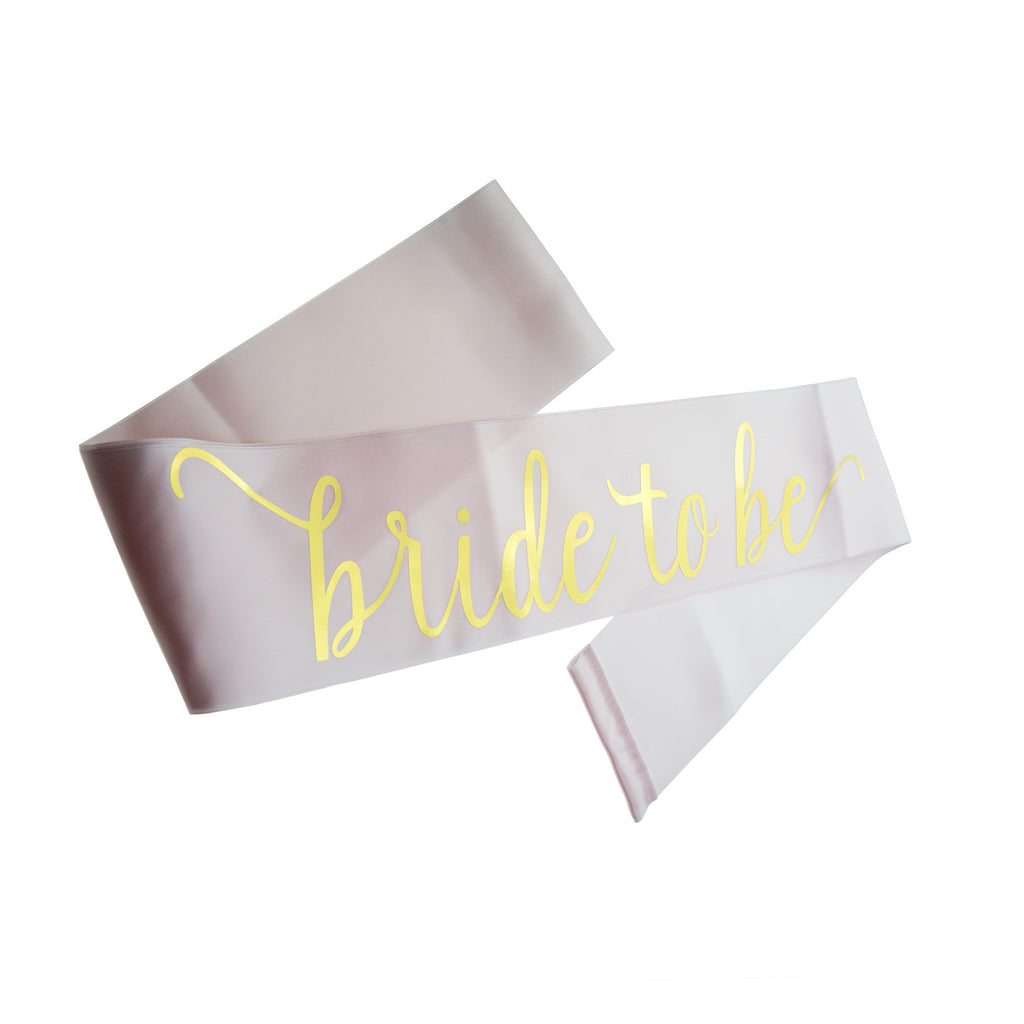Bride to Be Sash