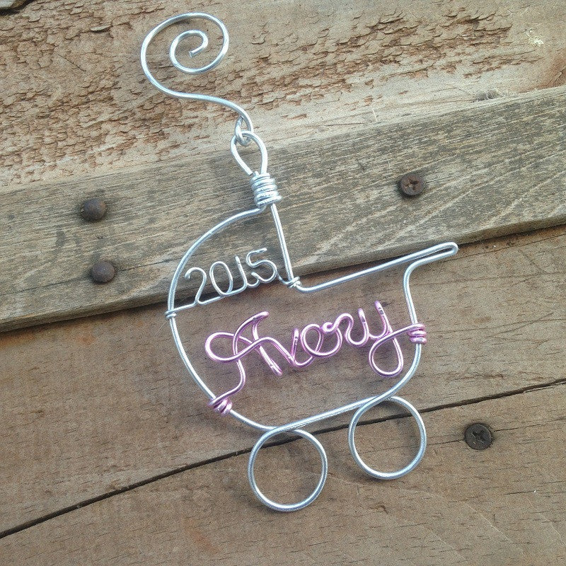 customized baby ornament