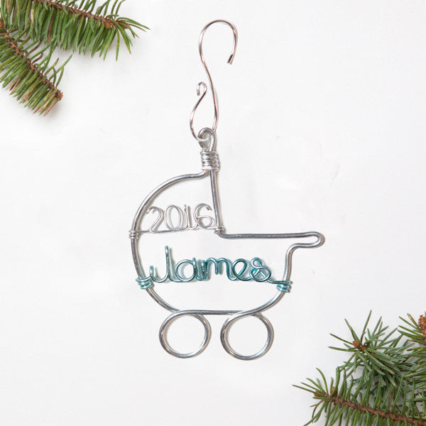 Foxblossom Co. Baby's First Christmas Ornament