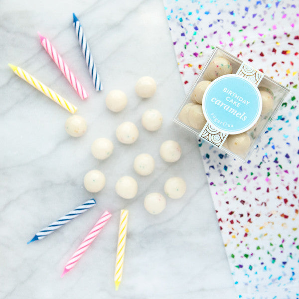 Birthday Cake Caramels