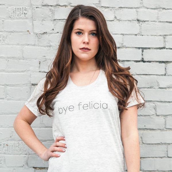 bye felicia slouchy tee