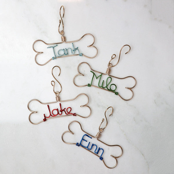 Personalized Dog Ornaments