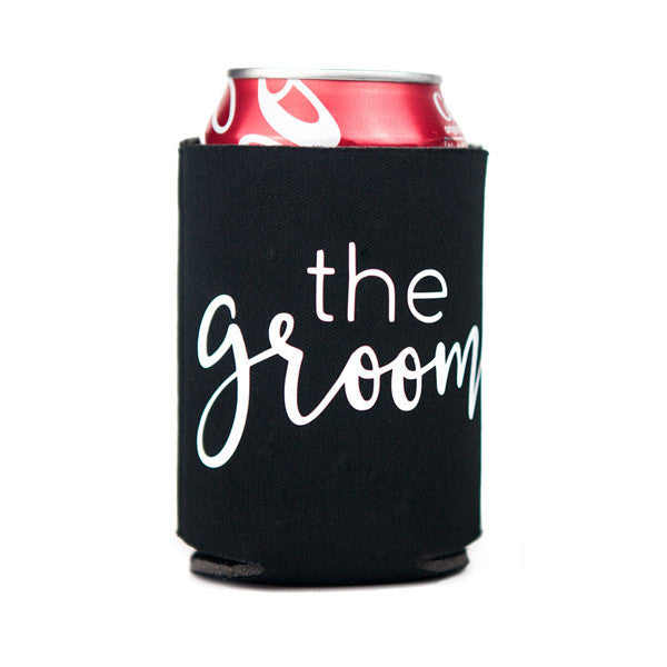 Groom drink koozie can cooler groom gifts