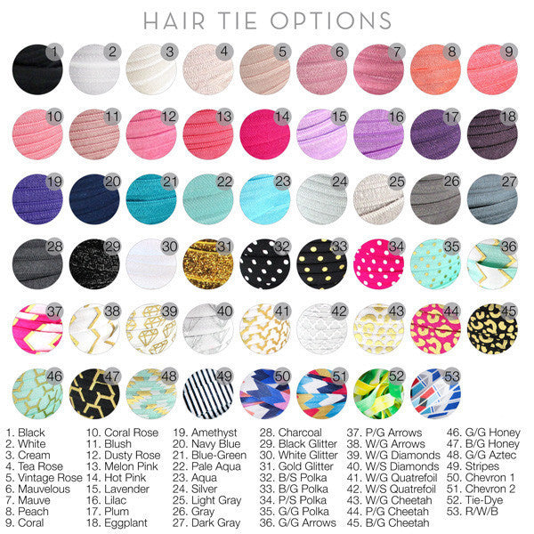 Be My Bridesmaid Hair Tie