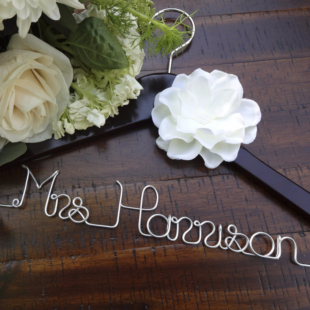 Personalized Bride Hanger
