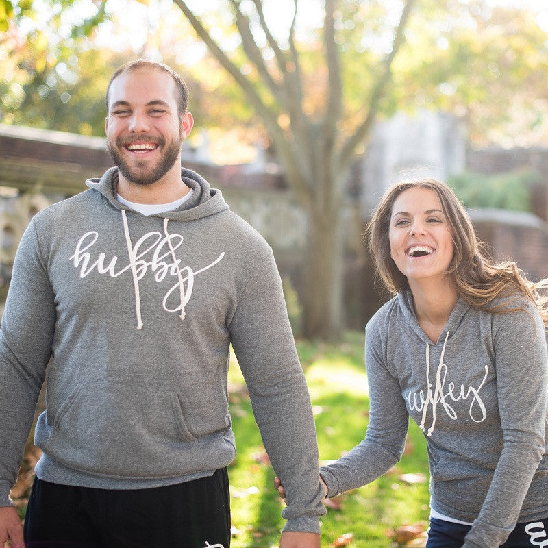 hubby and wifey hoodies sweatshirts, couples gifts