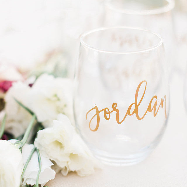 Personalized Wine Glass