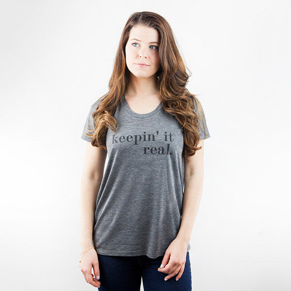 keepin' it real tee