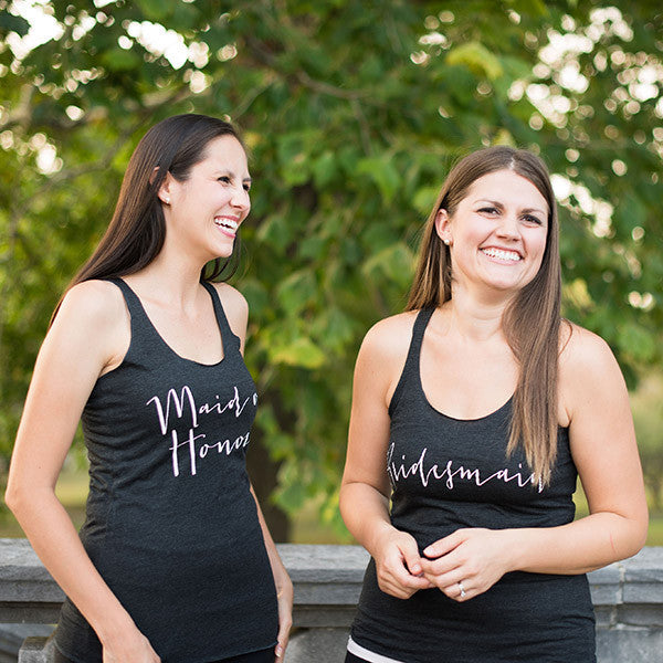 loose fit bridesmaid shirts, bachelorette tank tops, bridesmaid gifts