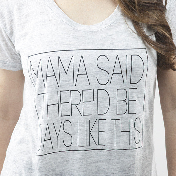 mama said tee shirt