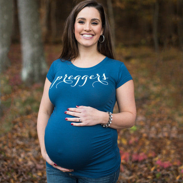 preggers maternity shirt