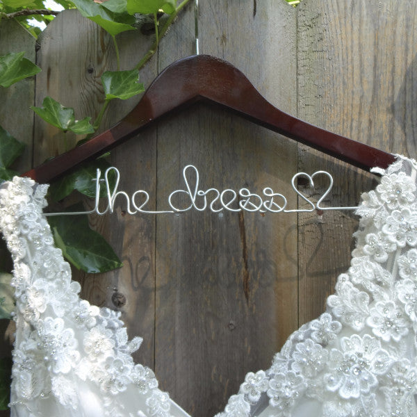 personalized wedding hangers